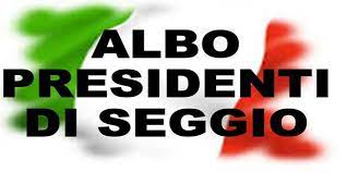 Aggiornamento albo delle persone idonee all’Ufficio di presidente di seggio elettorale