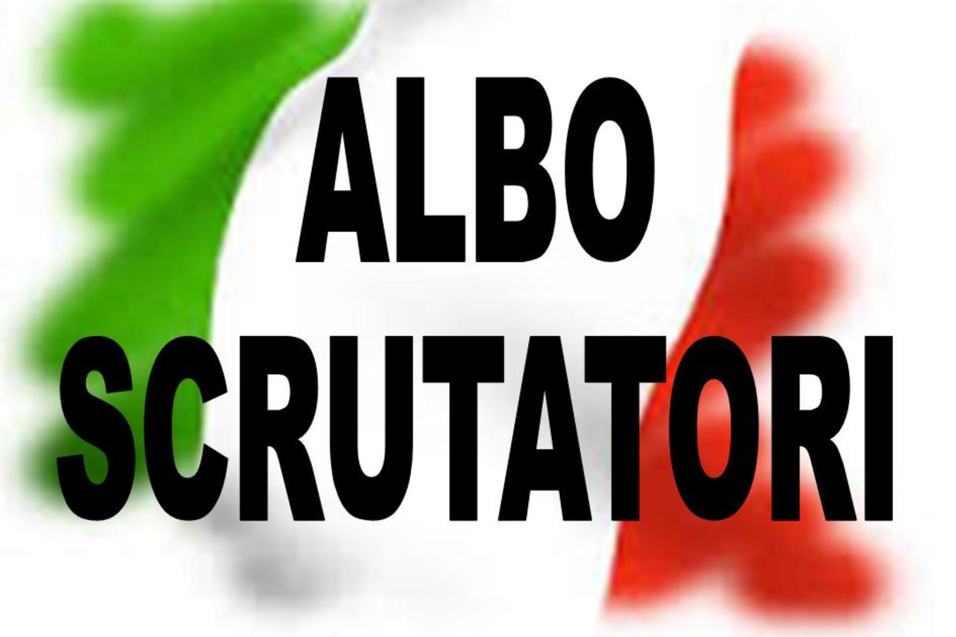 Iscrizione all'albo Scrutatori