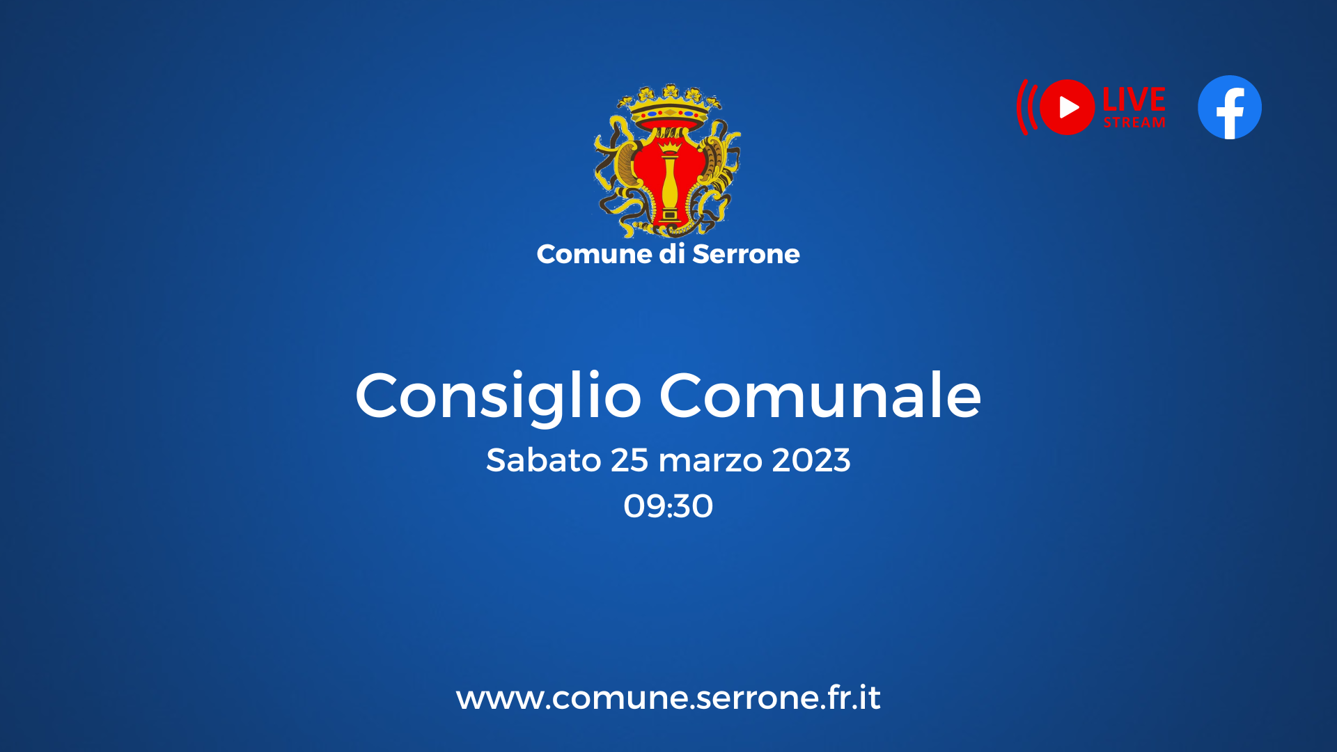 Convocazione Consiglio Comunale