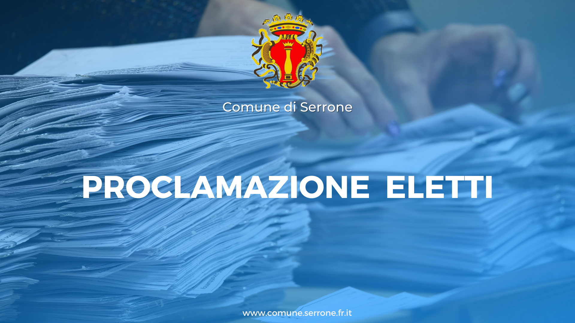 ELEZIONE DIRETTA DEL SINDACO E DEL CONSIGLIO COMUNALE | Comune di SERRONE