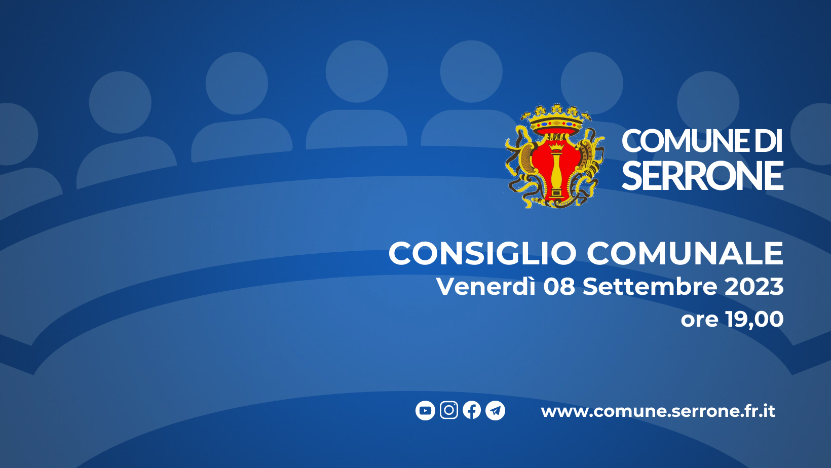 Convocazione Consiglio Comunale Venerdì 8 Settembre 2023 ore 19