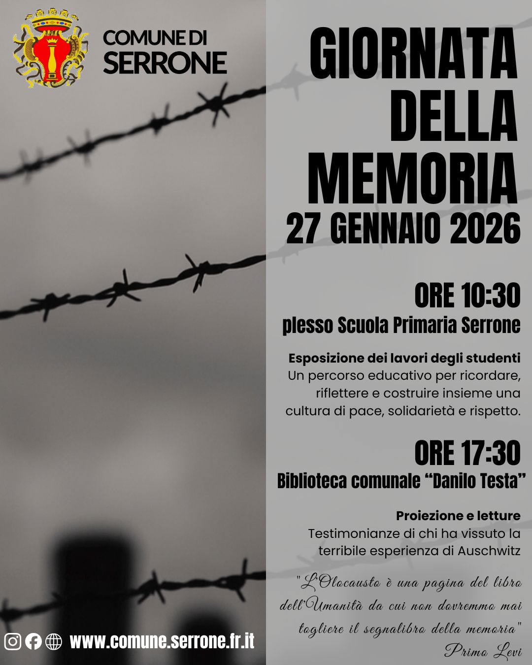 GIORNATA DELLA MEMORIA 2026 1